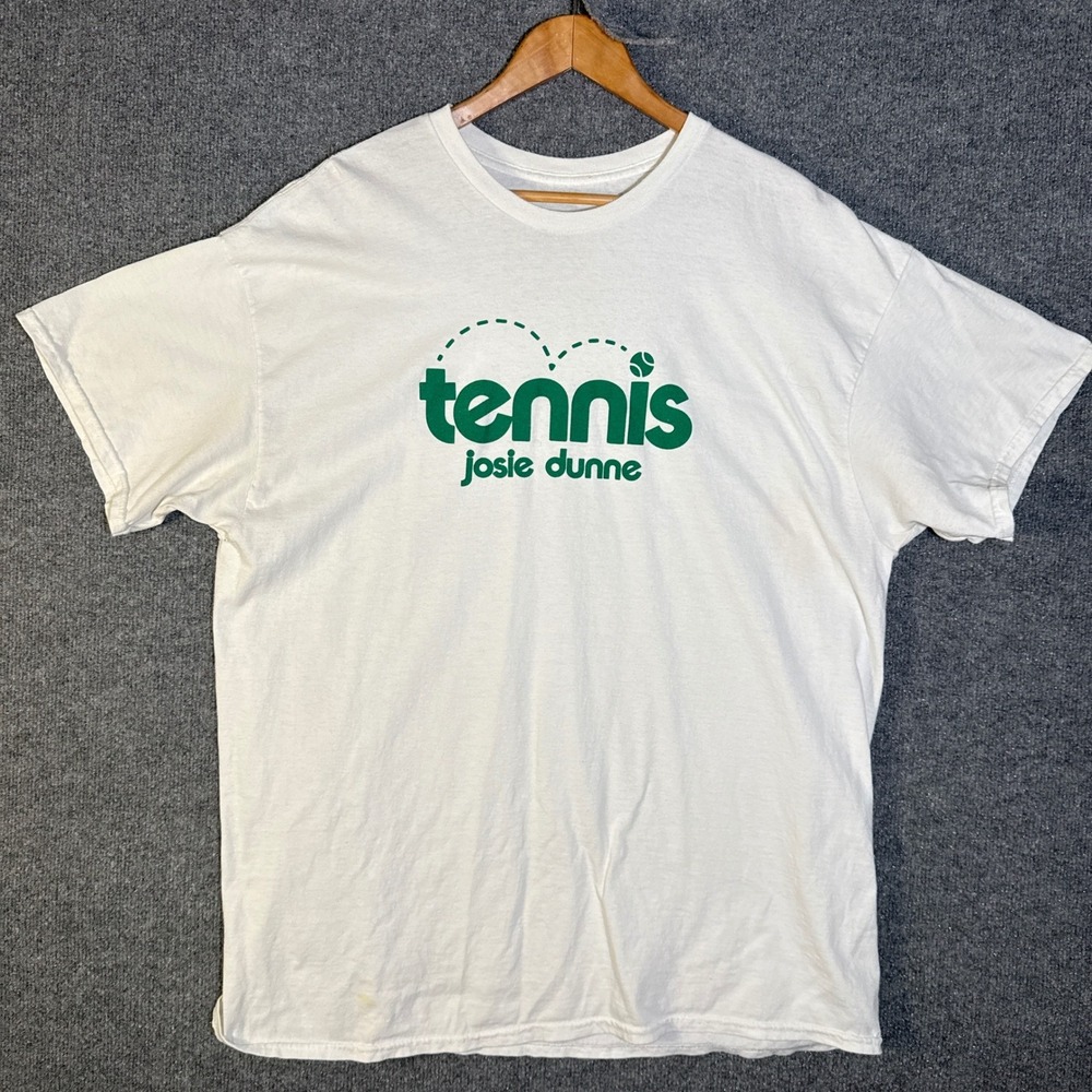 Josie Dunne Shirt Mens Tennis Logo Graphic Tee